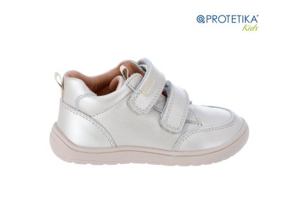 Protetika - barefoot topánky VIKI silver - TOP AKCIA!
