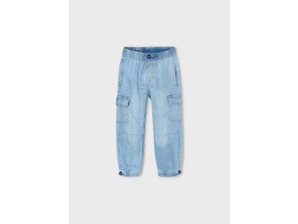 Rifľové nohavice BAGGY CARGO Mayoral - 2503573024