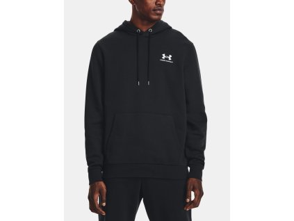 Mikina Under Armour UA Essential Fleece Hoodie-BLK