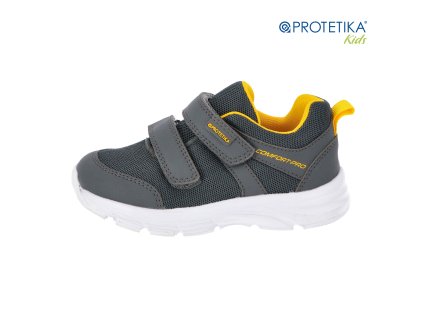 Protetika - ultraľahké tenisky s koženou ORTO vložkou KENY antracit TOP AKCIA!