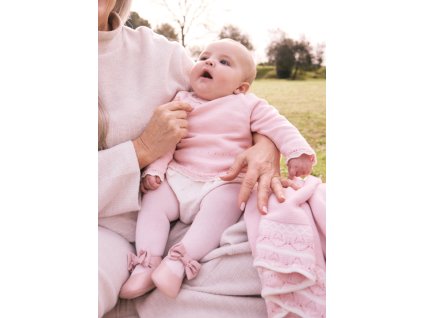 Pletený set - pulóver, nohavičky a pančuchy Mayoral - 1502256033