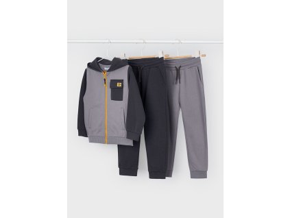 Trojdielna tepláková súprava - mikina a 2ks tepláky Mayoral - 1504808068