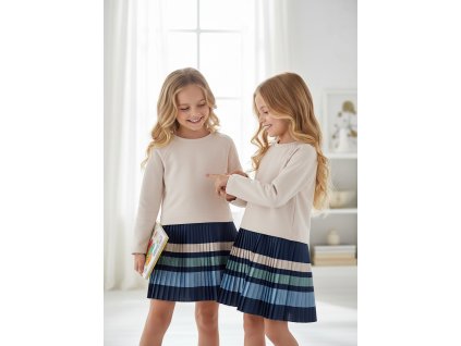 Pruhované šaty Mayoral - 1504911015