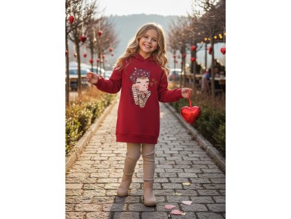 Tunikové šaty s kapucňou Mayoral - 1504928059