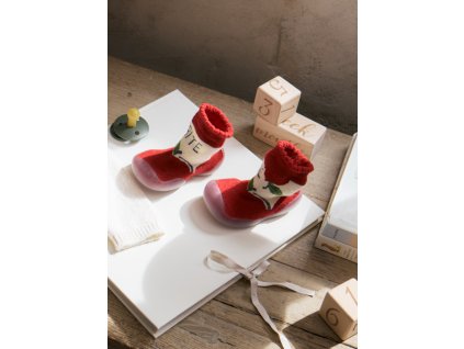 Ponožkové papuče s gumenným spodkom Mayoral - 1509944076