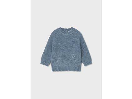 Pletený pulóver s kvetmi Mayoral - 1502352054