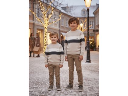 Pruhovaný sveter Mayoral - 1504380011