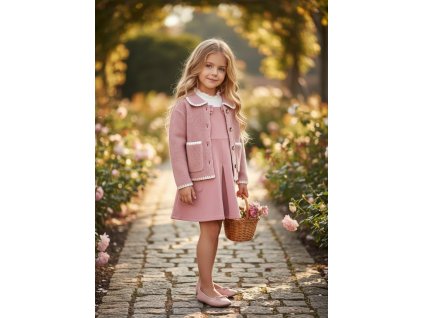 Pletený ľahký kabátik štýl CHANEL Mayoral - 1504436036