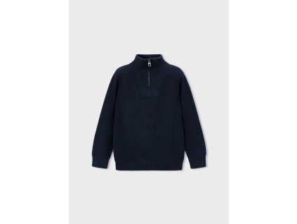 Pletený pulóver so zipsom Mayoral - 1504375087