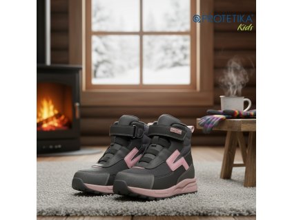 Protetika - zimné topánky SALE grey TOP AKCIA!