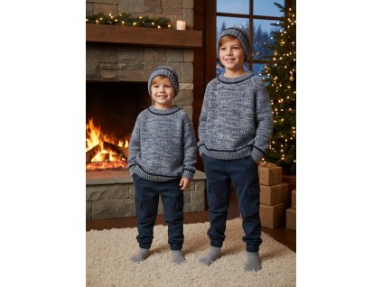 Pletený set - sveter a čiapka Mayoral - 1504390005