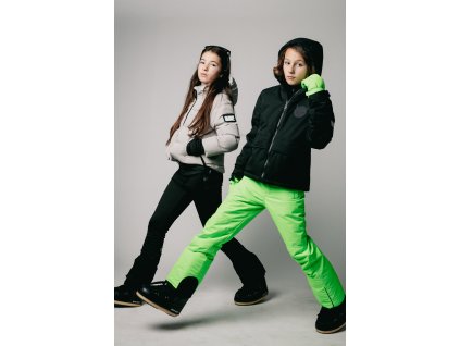 Funkčná lyžiarska bunda BELLA SuperRebel - SIVOHNEDÁ