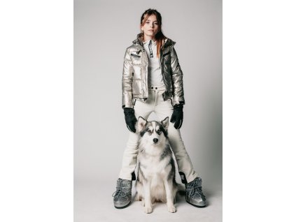 Prešívaná lyžiarska bunda SPICY SuperRebel - GOLD TOP AKCIA!