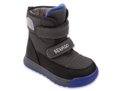 Zimné topánky BEFADO FROST 169X038 - tmavo-šedé