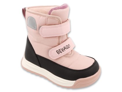 Zimné topánky BEFADO FROST 169X039 - svetlo-ružová