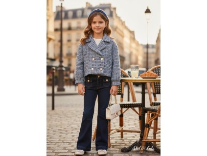 Prechodná bunda z tvídu Abel&Lula - 05841004 TOP AKCIA!