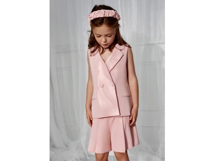 Elegantný set - vesta a kraťasy Abel&Lula - 2605287040