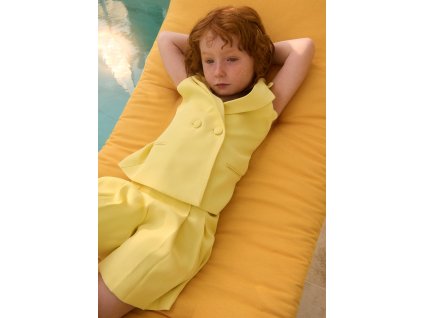 Elegantný set - vesta a kraťasy Abel&Lula - 2605287039