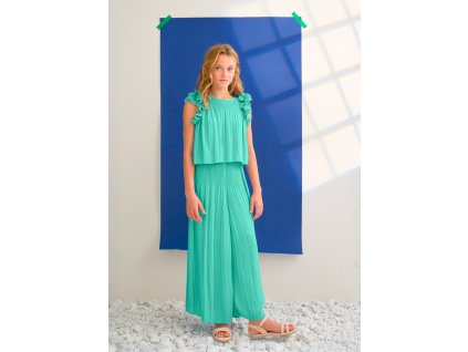 Set - plisovaný top a nohavice Abel&Lula - 2605285036