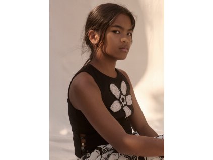 Háčkovaný kvetinový top Abel&Lula - 2605174001