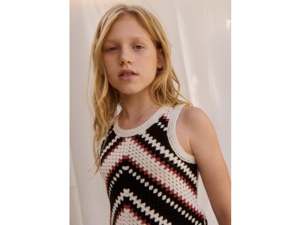 Vzorované pletené tielko Abel&Lula - 2605173006