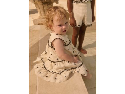 Šaty s vyšívanými kvetmi Abel&Lula - 2605022004