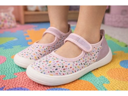 Barefoot balerínky BEFADO 143XY001 - farebná