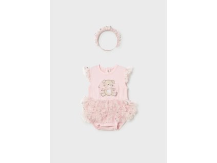 Body s tylovou sukienkou a čelenkou Mayoral - 2601729096