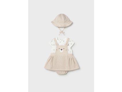 Sukňa s trakmi, tričko a klobúk Mayoral - 2601631048