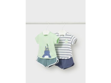 Set - 2 ks tričko a 2 ks kraťasy Mayoral - 2601627078