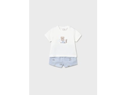 Set - tričko s potlačou a kraťasy Mayoral - 2601275037