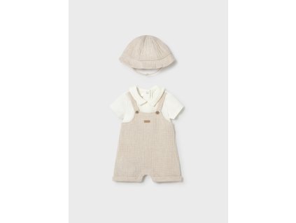 Set - kraťasový overal a klobúk Mayoral - 2601651023