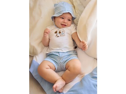 Set - tričko, kraťasy a klobúk Mayoral - 2601276038