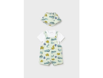 Kraťasový overal a klbúk Mayoral - 2601624052