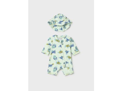 Plavkový set - overal a klobúk Mayoral - 2601620038