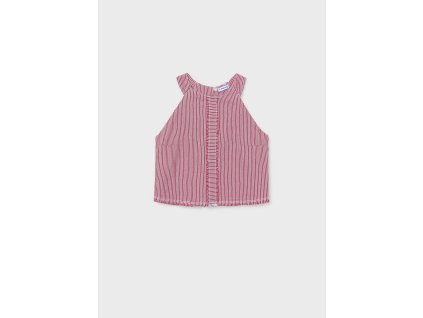 Džínsový pruhovaný top Mayoral - 2606025055