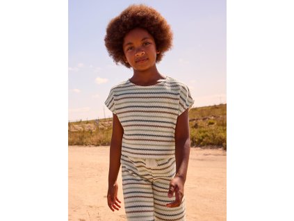 Hačkovaný pruhovaný top Mayoral - 2606022033