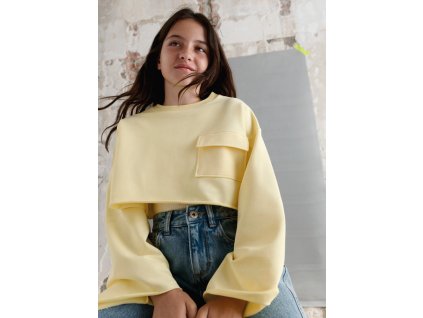 Set - skrátená mikina a tielko Mayoral - 2606402090