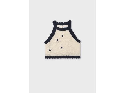 Kvetinový pletený top Mayoral - 2606021035