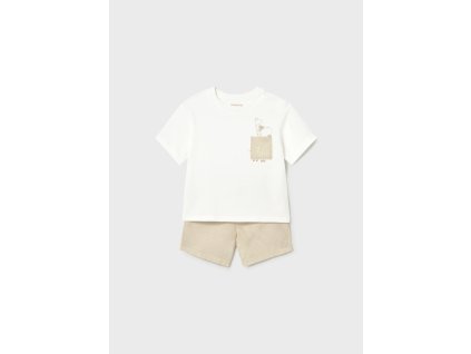 Set - tričko s potlačou a kraťasy Mayoral - 2601228068