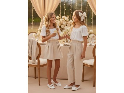 Dlhé elegantné balónové nohavice Mayoral - 2606546014