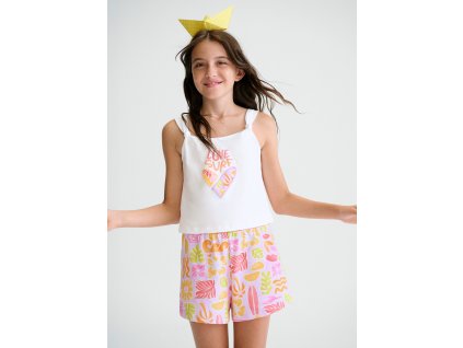 Vzorovaný set - blúzka a kraťasy Mayoral - 2606210064