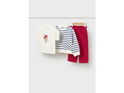 Tepláková súprava - tričko, mikina a tepláky Mayoral - 2601830038