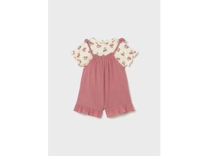 Set - tričko a vzorovaný overal Mayoral - 2601656018