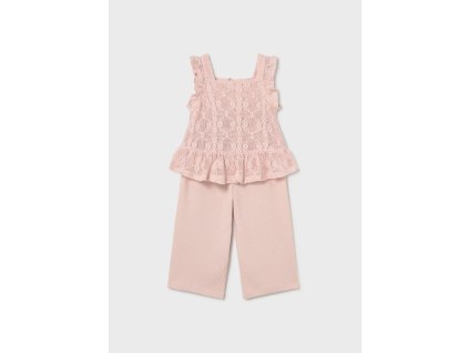 Set - hačkovaný top a nohavice Mayoral - 2601515027