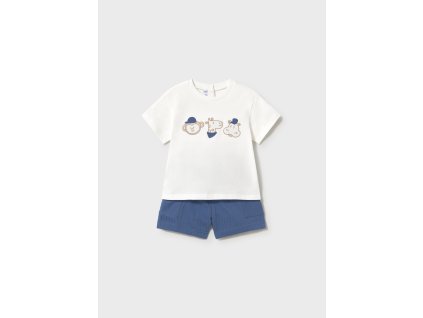 Set - tričko s potlačou a kraťay Mayoral - 2601665032