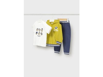 Tepláková súprava - tričko, mikina a tepláky Mayoral - 2601831062