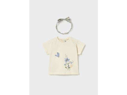 Tričko s potlačou a čelenkou Mayoral - 2601081011