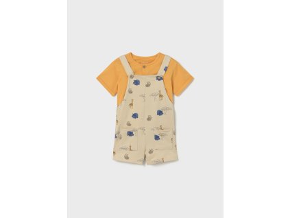 Set - tričko a vzorovaný overal Mayoral - 2601664027