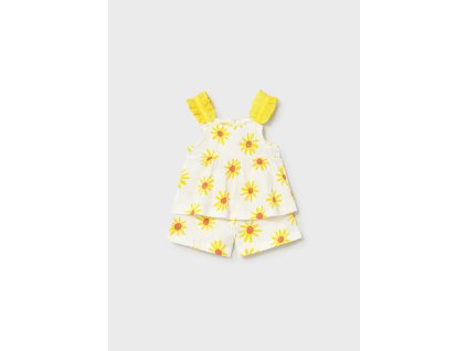 Vzorovaný set - blúzka a kraťasy Mayoral - 2601207052